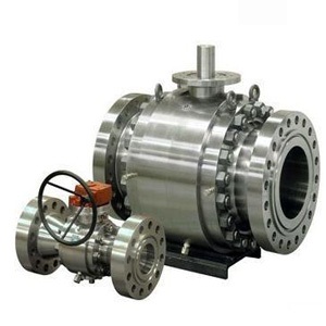 High pressure forged steel ball valve