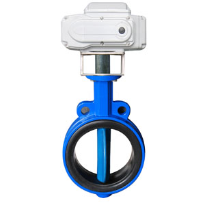 D971X electric pinch type soft sealed butterfly valve
