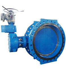 D941X electric flange soft seal butterfly valve