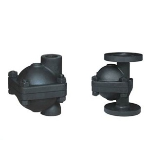 Vertical free floating ball trap valve