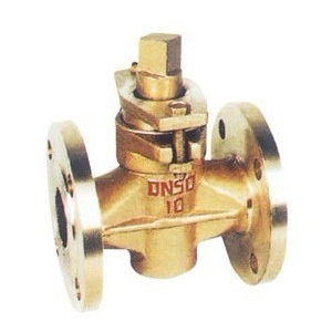X43W two way copper plug valve