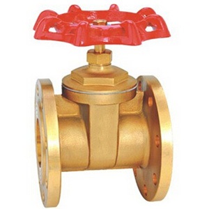Z45W brass flange gate valve