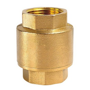 H12X brass vertical check valve