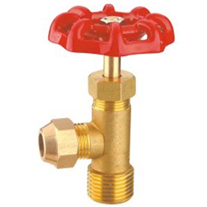 Brass needle valve